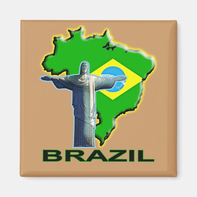 Brazil Magnet (Front)