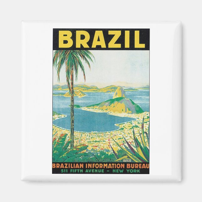 Brazil Magnet (Front)