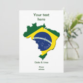 Brazil map (Standing Front)