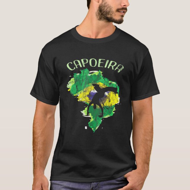 Brazil Mixed Martial Arts Capoeira T-Shirt (Front)