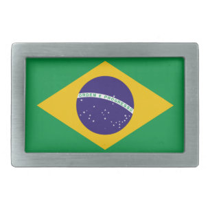 Brazil National Flag Belt Buckle