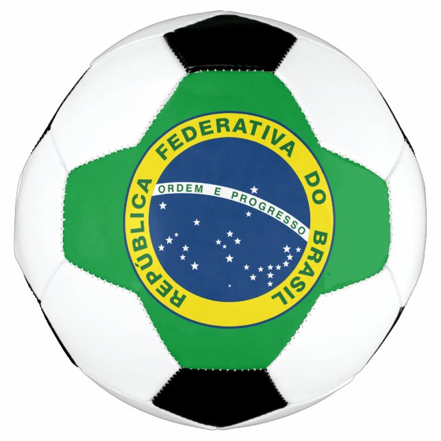 brazil national seal soccer ball (Front)
