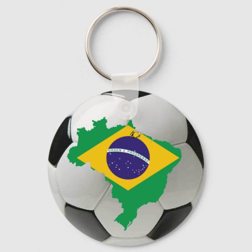 Brazil national team keychain