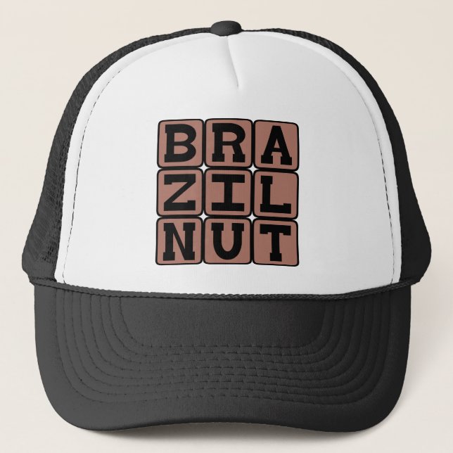 Brazil Nut, Legume Trucker Hat (Front)