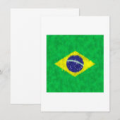 Brazil Oil Painting Drawing (Front/Back)