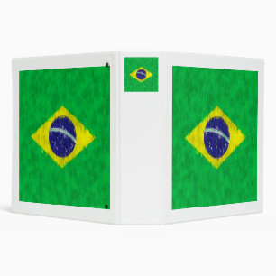 Brazil Oil Painting Drawing 3 Ring Binder