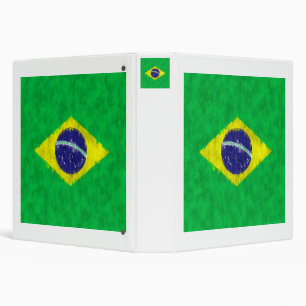 Brazil Oil Painting Drawing 3 Ring Binder
