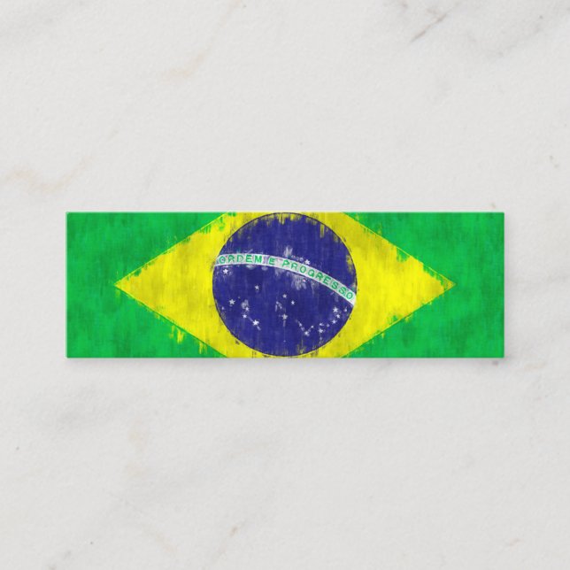 Brazil Oil Painting Drawing Calling Card (Front)