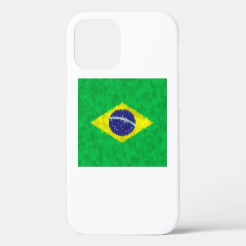 Brazil Oil Painting Drawing iPhone 12 Pro Case