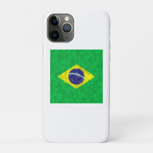 Brazil Oil Painting Drawing iPhone 11 Pro Case