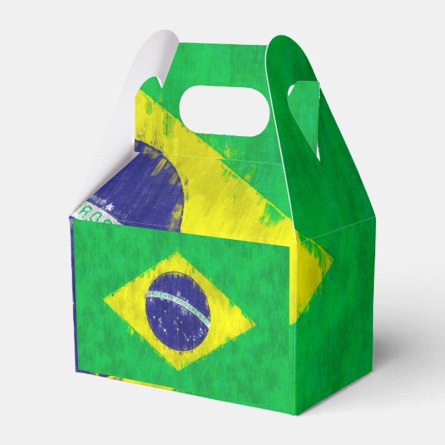 Brazil Oil Painting Drawing Favor Boxes (Front Side)