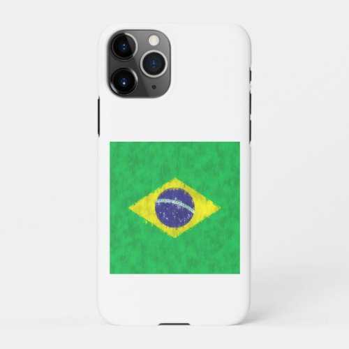 Brazil Oil Painting Drawing iPhone 11Pro Case