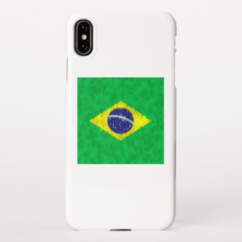 Brazil Oil Painting Drawing iPhone XS Max Case
