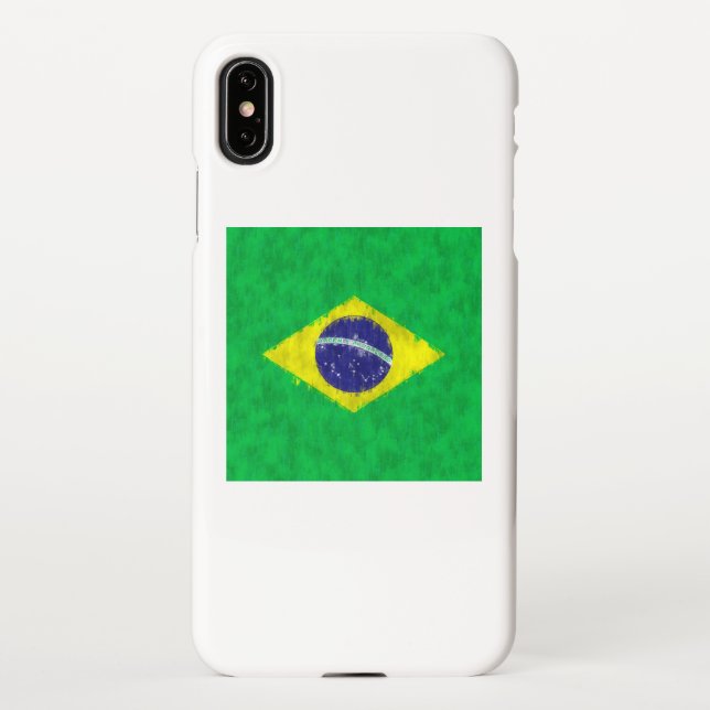 Brazil Oil Painting Drawing iPhone Case (Back)
