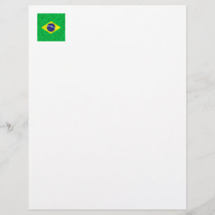 Brazil Oil Painting Drawing Letterhead