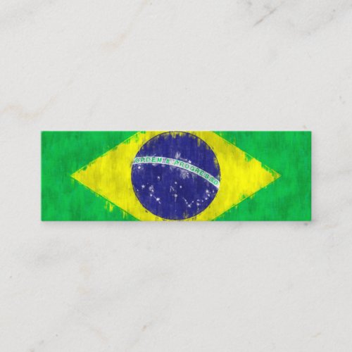 Brazil Oil Painting Drawing Loyalty Card