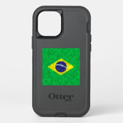 Brazil Oil Painting Drawing OtterBox Defender iPhone 12 Case