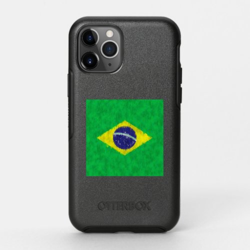 Brazil Oil Painting Drawing OtterBox Symmetry iPhone 11 Pro Case