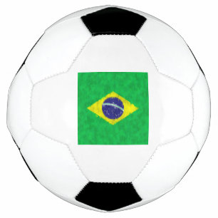 Brazil Oil Painting Drawing Soccer Ball