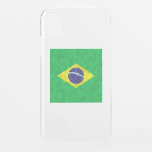 Brazil Oil Painting Drawing iPhone XR Case