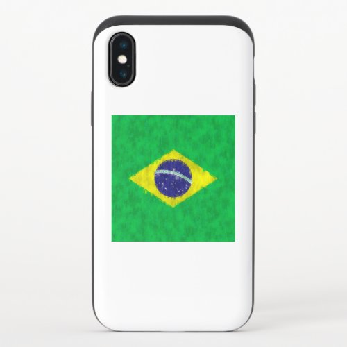 Brazil Oil Painting Drawing iPhone X Slider Case