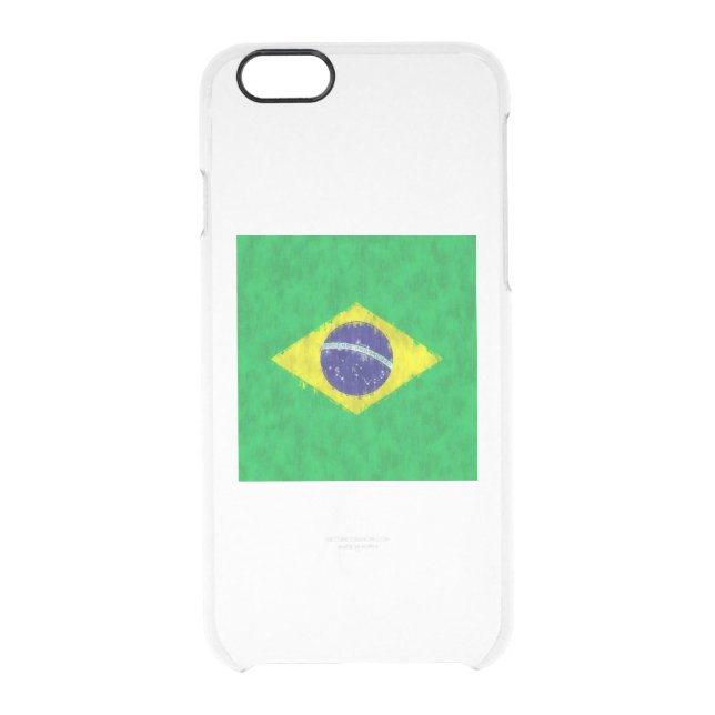 Brazil Oil Painting Drawing Uncommon iPhone Case (Back)