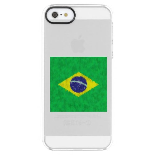 Brazil Oil Painting Drawing Clear iPhone SE55s Case