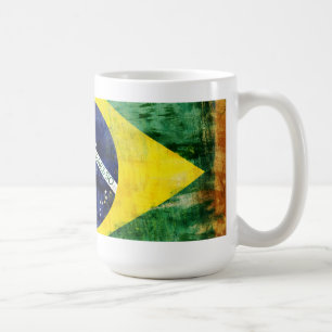 Brazil old flag coffee mug