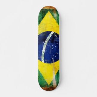 Brazil old flag skateboard deck