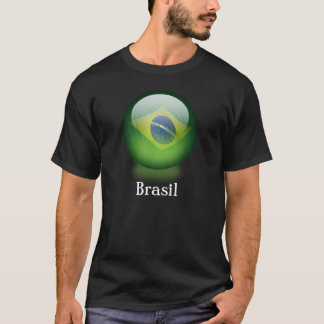 Brazil orb dark T-shirt