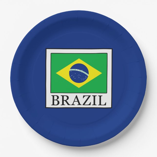 Brazil Paper Plates (Front)