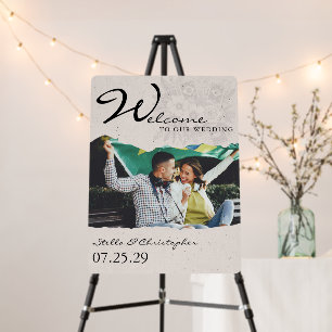 Brazil Passport Wedding Welcome Sign