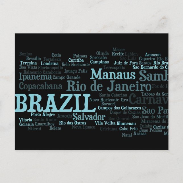 BRAZIL Postcard (Front)