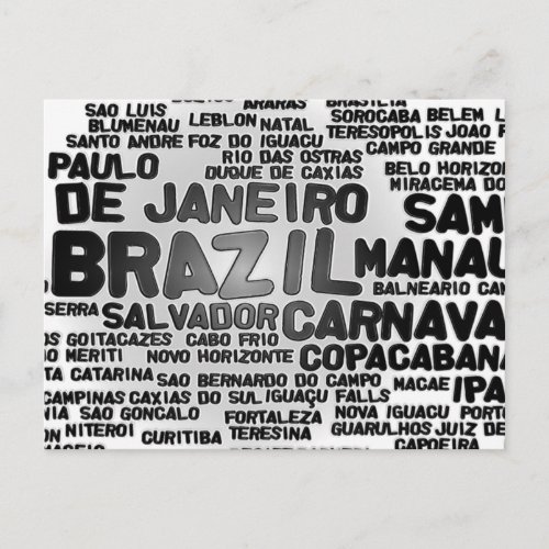 BRAZIL Postcard