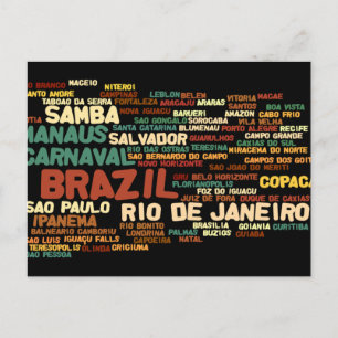 BRAZIL Postcard