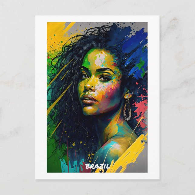 Brazil Postcard - World of Women Collection (Front)