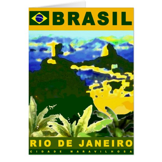 Brazil poster design cards (Front)