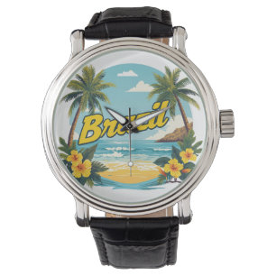 Brazil [Product Name] Tropical Beach  Summer Gift  Watch