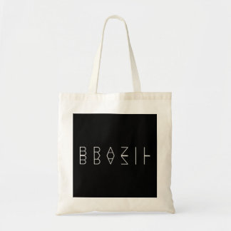Brazil Reflections - Brazilian Word Art Souvenir Tote Bag