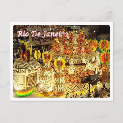 Brazil _ Rio De Janeiro _ Carnival _ Postcard