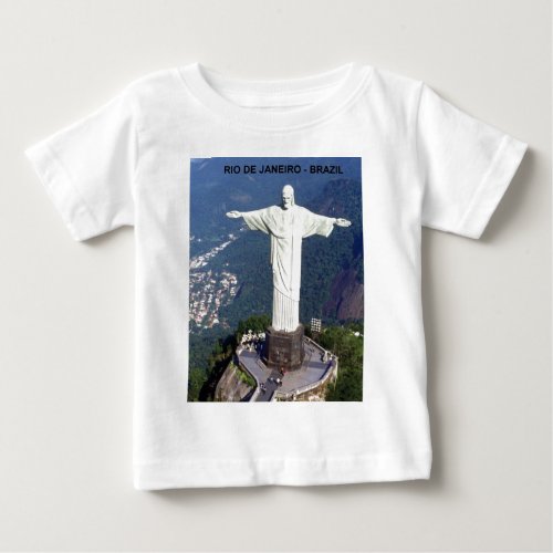 Brazil Rio De Janeiro christ StK Baby T_Shirt