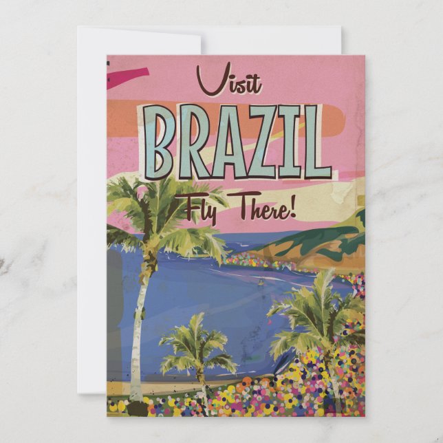 Brazil - Rio De Janeiro Invitation (Front)