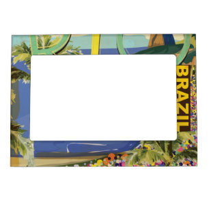 Brazil - Rio De Janeiro Magnetic Photo Frame