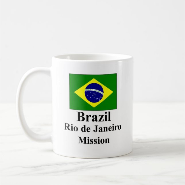 Brazil Rio de Janeiro Mission Mug (Left)