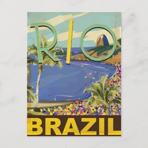 Brazil _ Rio De Janeiro Postcard