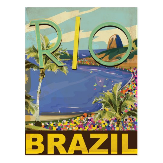 Brazil Rio De Janeiro Postcard