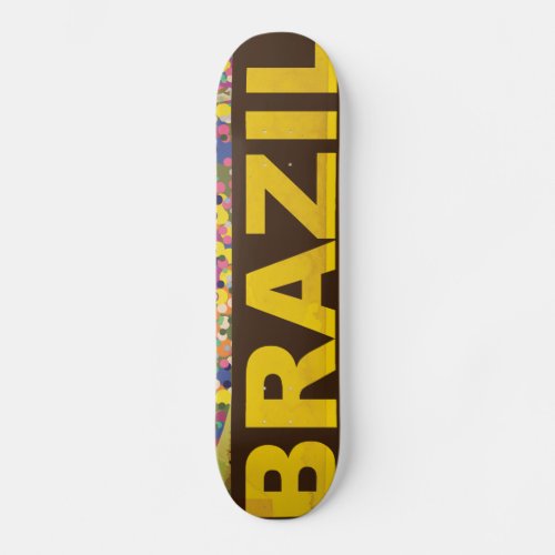 Brazil _ Rio De Janeiro Skateboard Deck