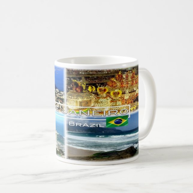 Brazil - Rio de Janiero - Coffee Mug (Front Right)