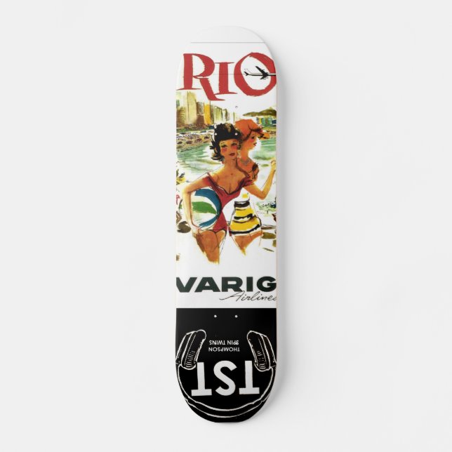 BRAZIL RIO Skateboard (Front)