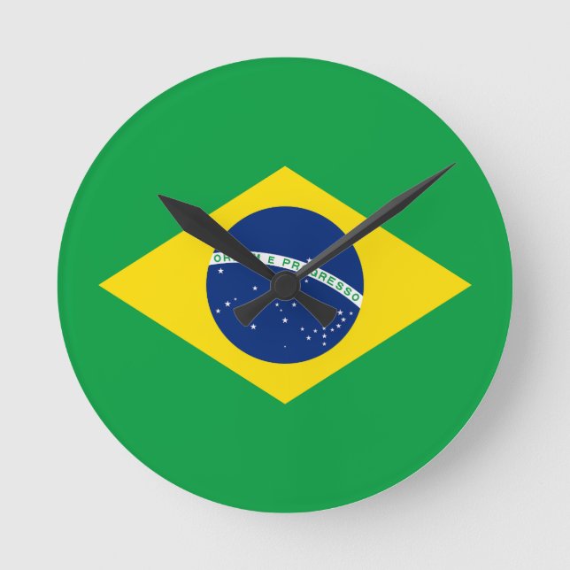 Brazil Round Clock (Front)